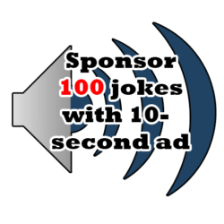 Sponsor 100 jokes